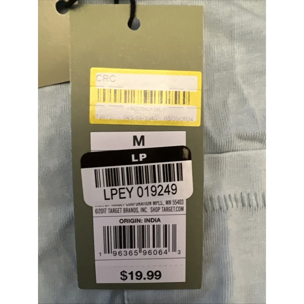 Goodfellow men's long sleeve T-shirt, size medium, light blue NWT - Picture 9 of 10